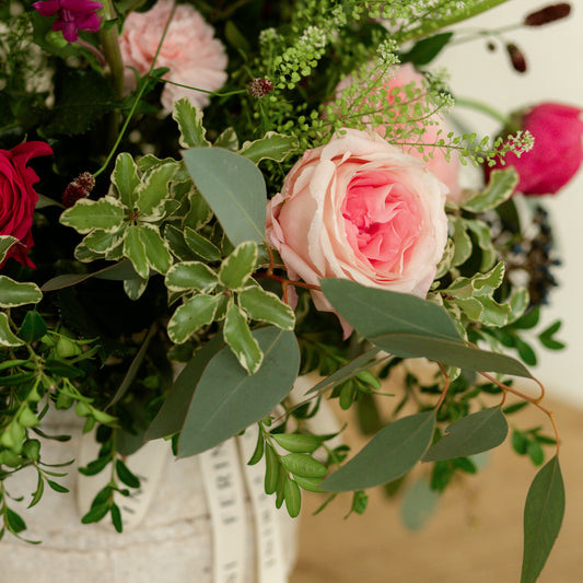 Jarrón con flor natural Balloon