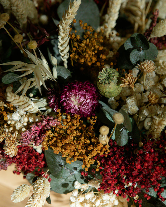 Caja de flor preservada