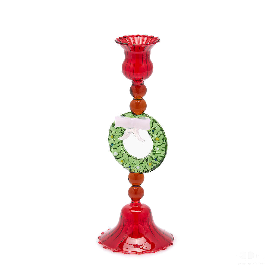 Portavelas guirnalda