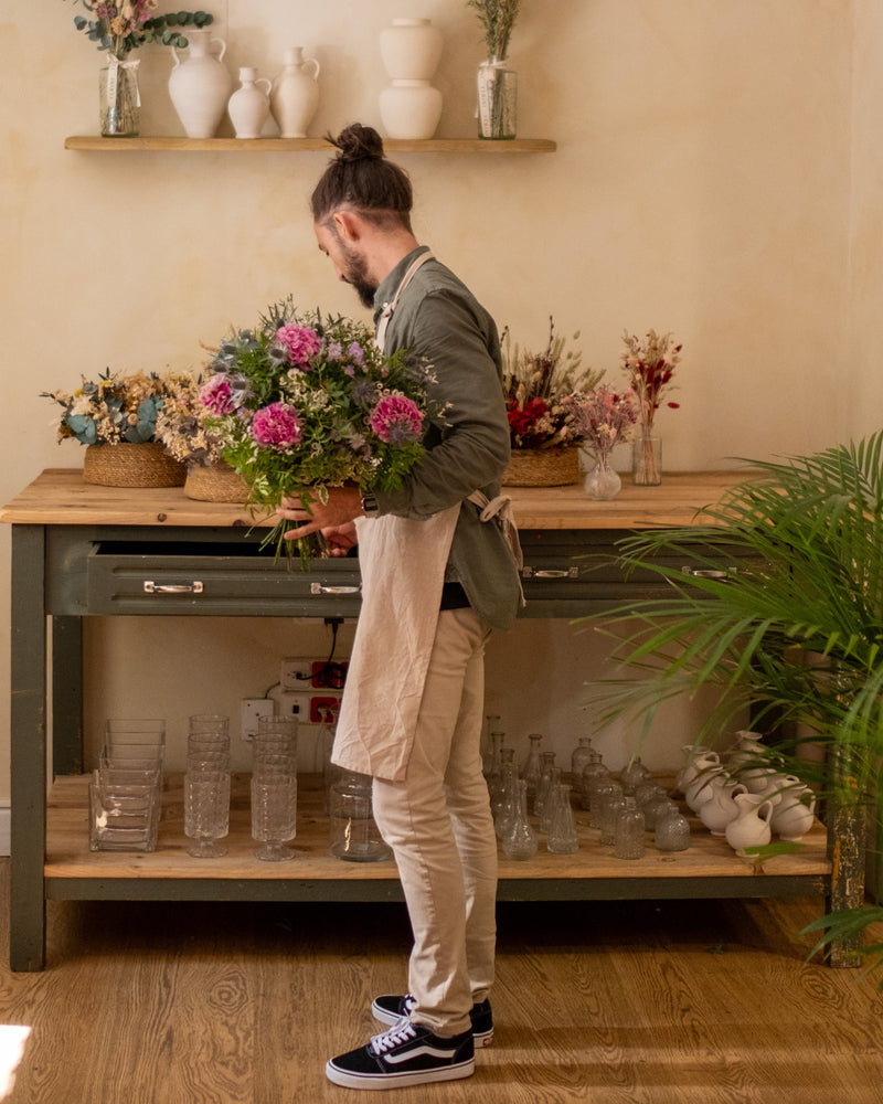 Flor natural, preservada y decoración para tu hogar