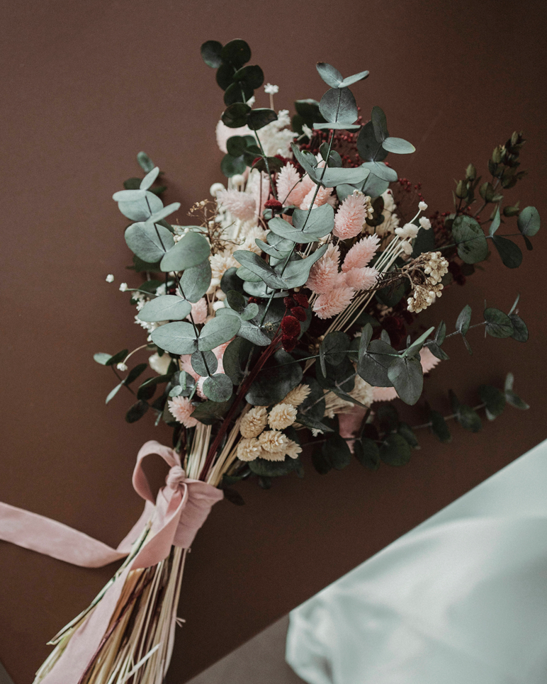 Ramos de novia preservados