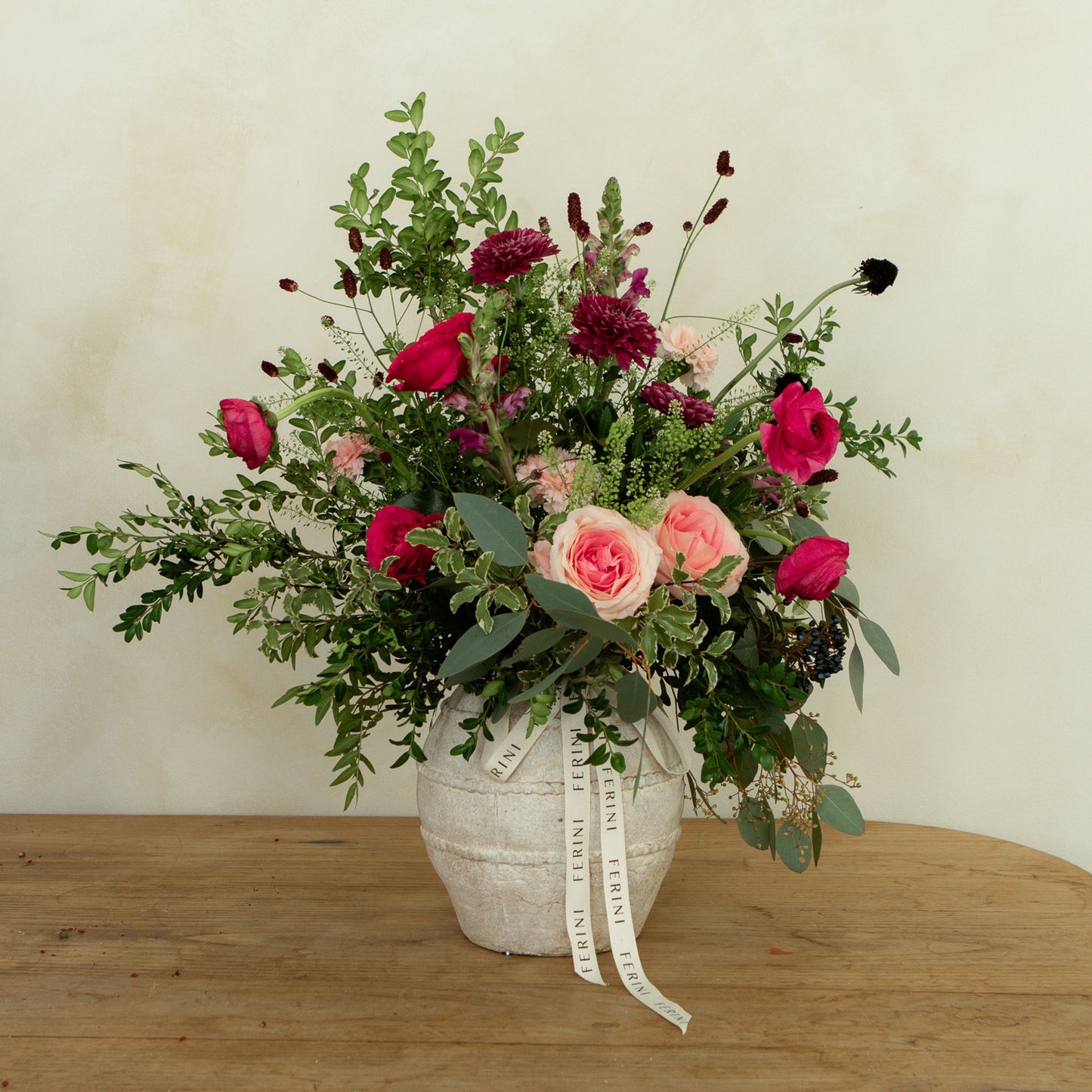 Jarrón con flor natural Balloon