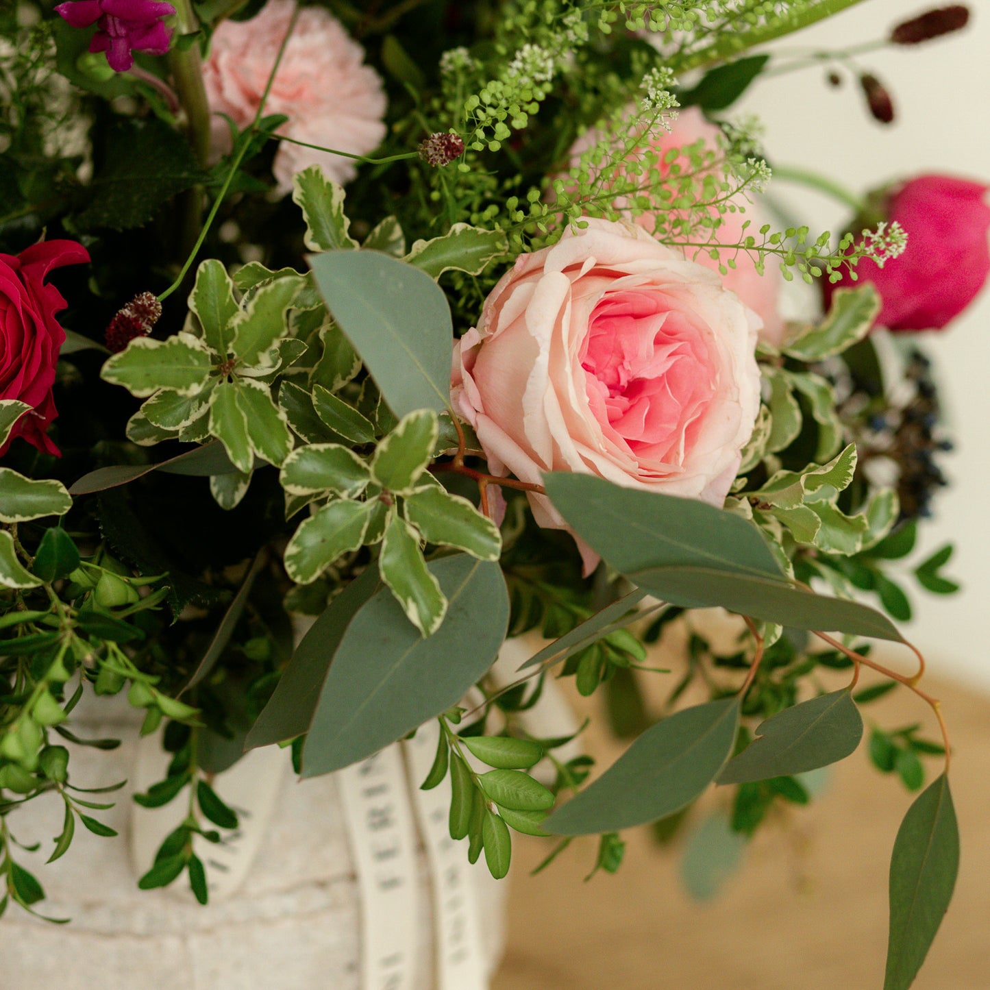 Jarrón con flor natural Balloon