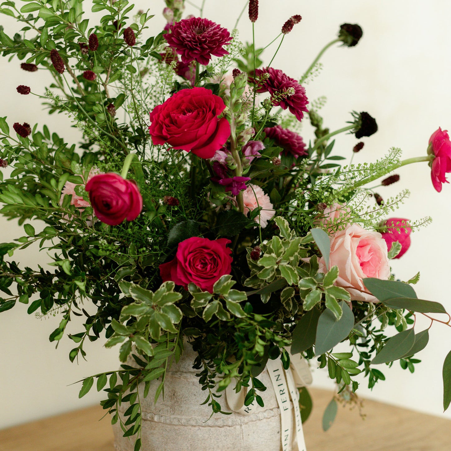Jarrón con flor natural Balloon