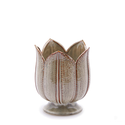 Jarrón cerámico Tulip