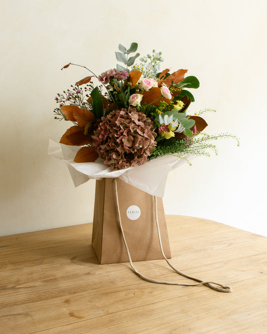 Bolsa de flor de temporada