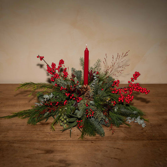 Centro de mesa navideño