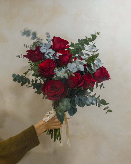 Ramo de rosas San Valentín