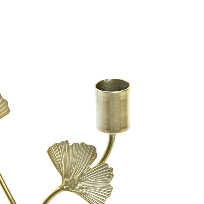 Candelabro metal Ginko