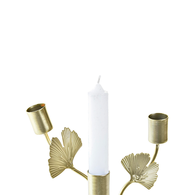 Candelabro metal Ginko