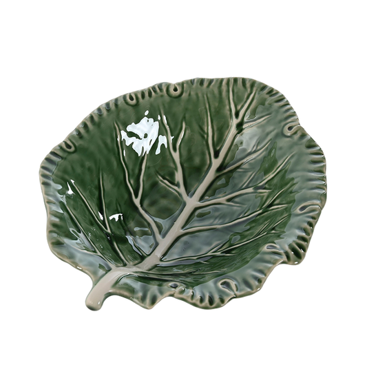 Ensaladera gres repollo verde